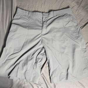 Nike Men's Light Gray Striped golf Shorts